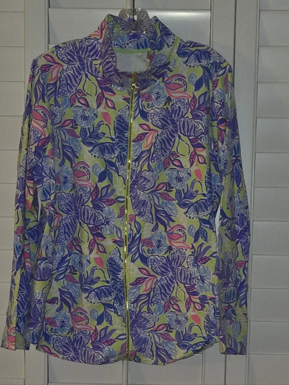 Lilly Pulitzer Leona Zip Up UPF50+